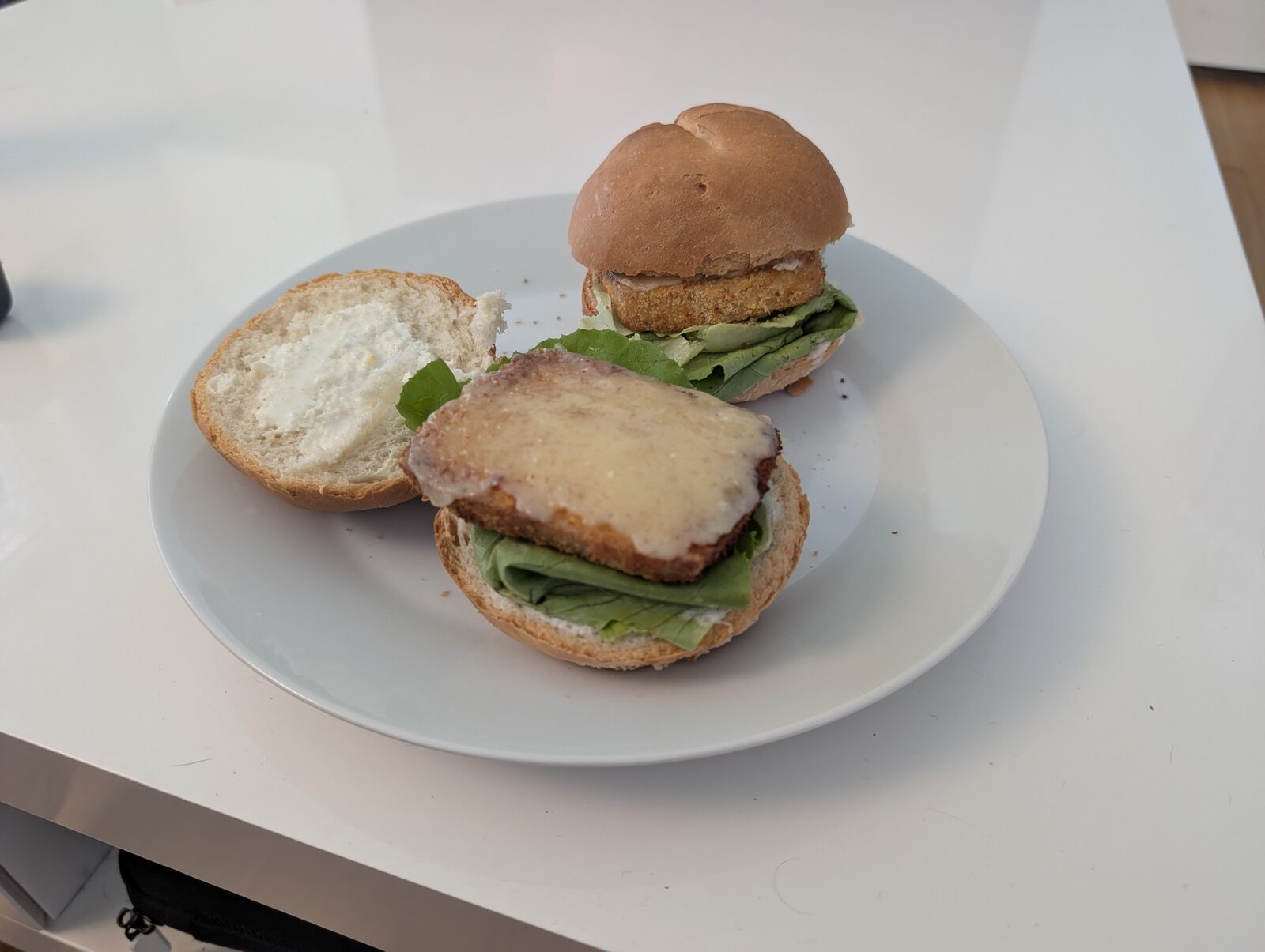 Crispy Tofu Burger
